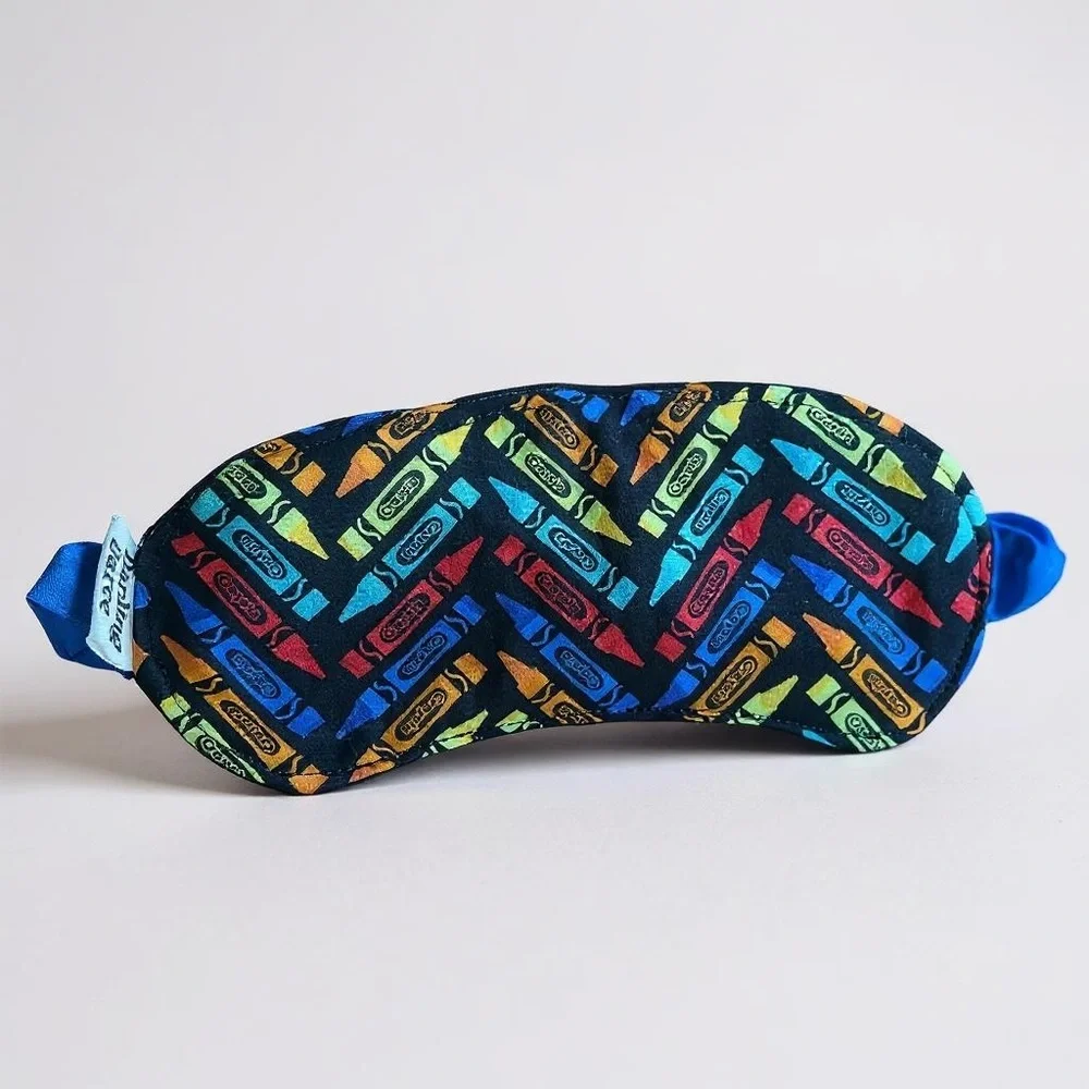 New Crayon Pattern Kids Sleep Mask